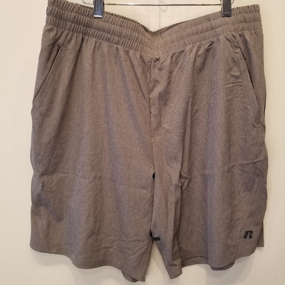 Russell Athletic Men's Boardshorts Swim Shorts Surf Gray Elasticized Waist 40/42 - Picture 8 of 12